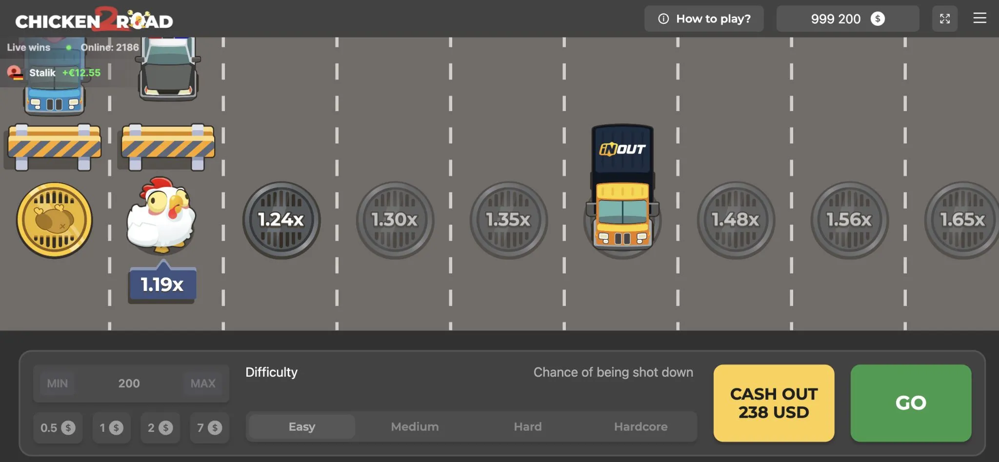 Strategie di puntata Chicken Road 2